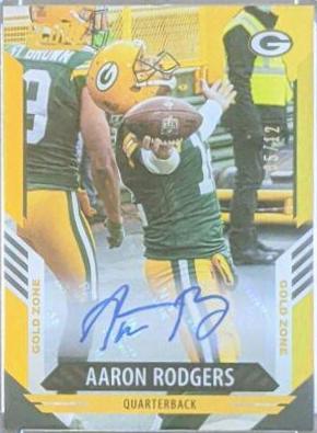 Aaron Rodgers [Signature Gold Zone] #138