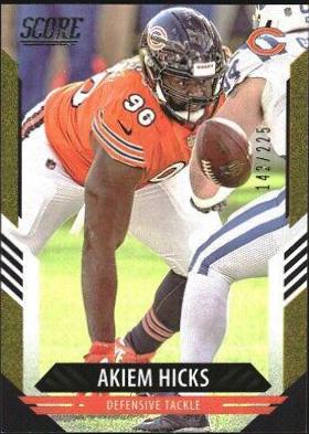 Akiem Hicks [Dots Gold] #128