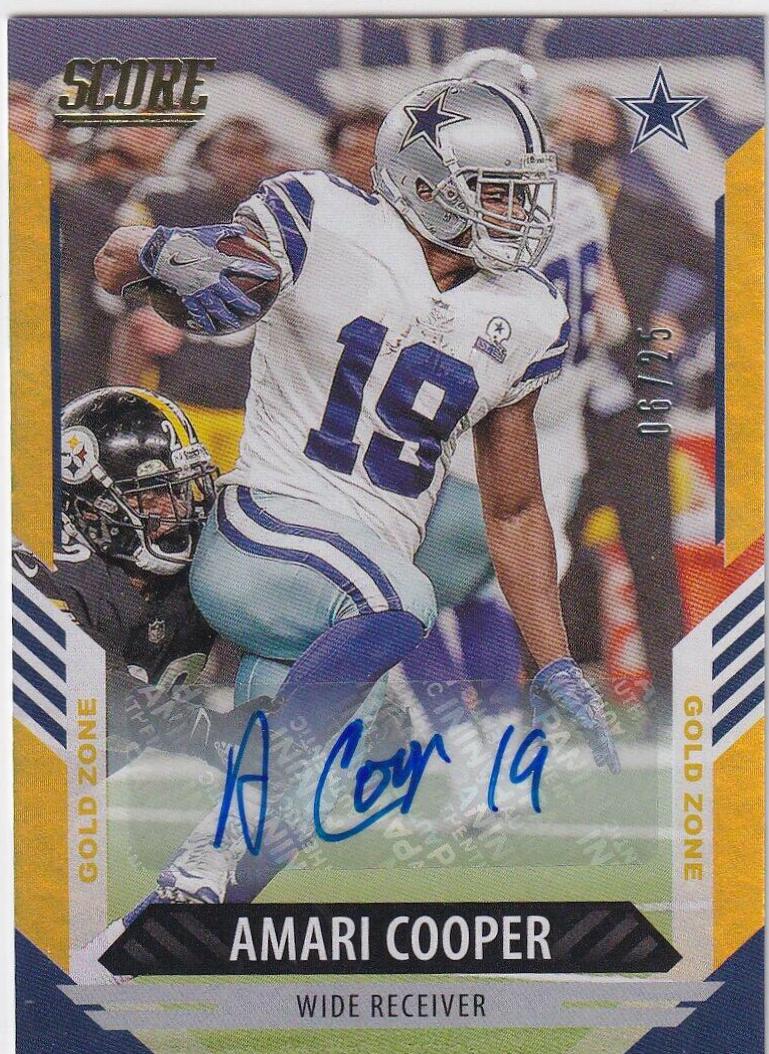 Amari Cooper [Signature Gold Zone] #53