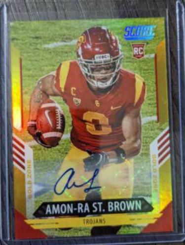 Amon Ra St. Brown [Gold Zone] #330
