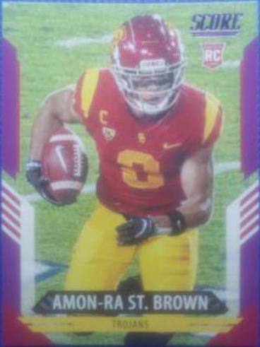 Amon Ra St. Brown [Purple] #330