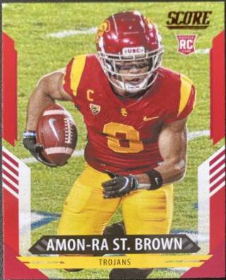 Amon Ra St. Brown [Red] #330
