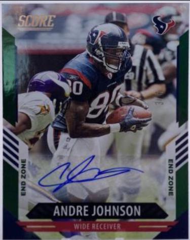 Andre Johnson [Signature End Zone] #159