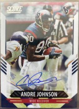 Andre Johnson [Signature] #159