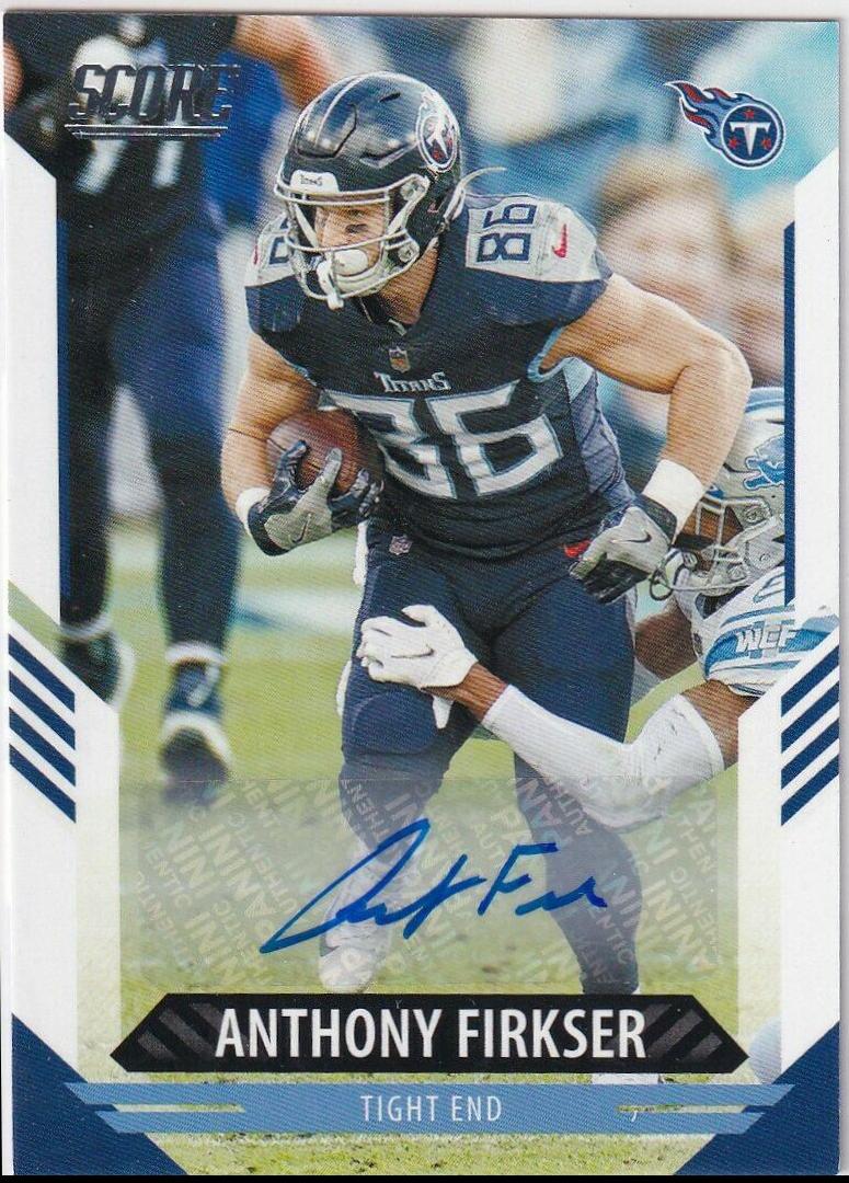 Anthony Firkser [Signature] #186