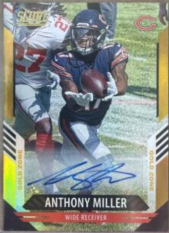 Anthony Miller [Signature Gold Zone] #124