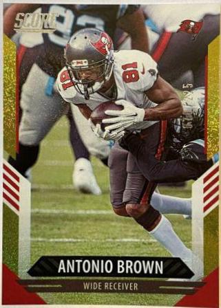 Antonio Brown [Dots Gold] #14