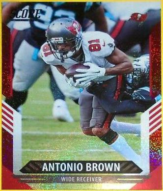 Antonio Brown [Dots Red] #14