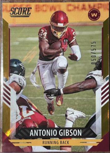 Antonio Gibson [Gold] #80