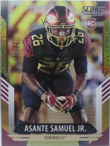 Asante Samuel Jr. [Dots Gold] #376