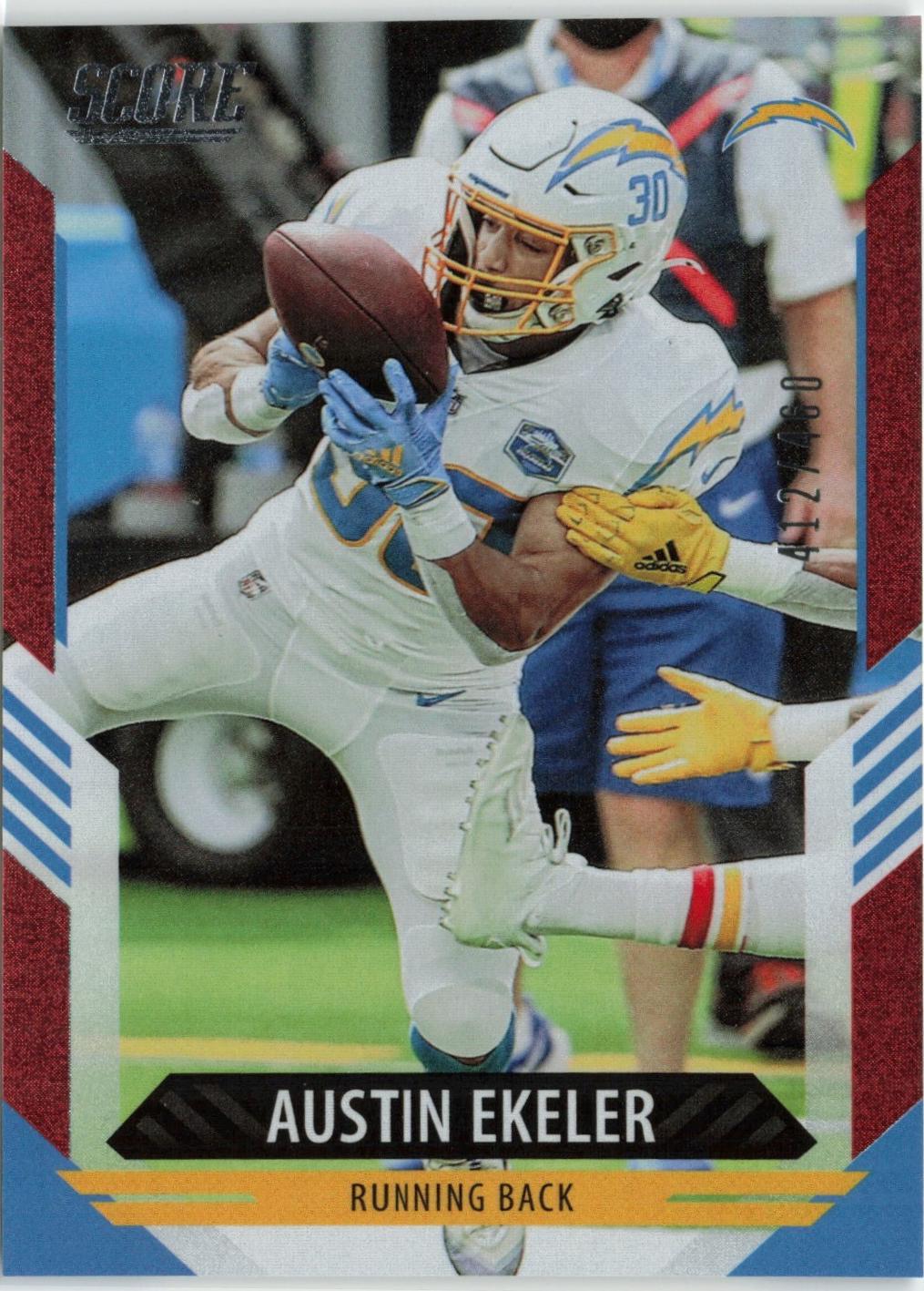 Austin Ekeler [Dots Red] #235