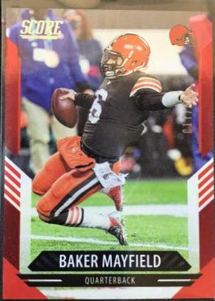 Baker Mayfield [Dots Red] #104