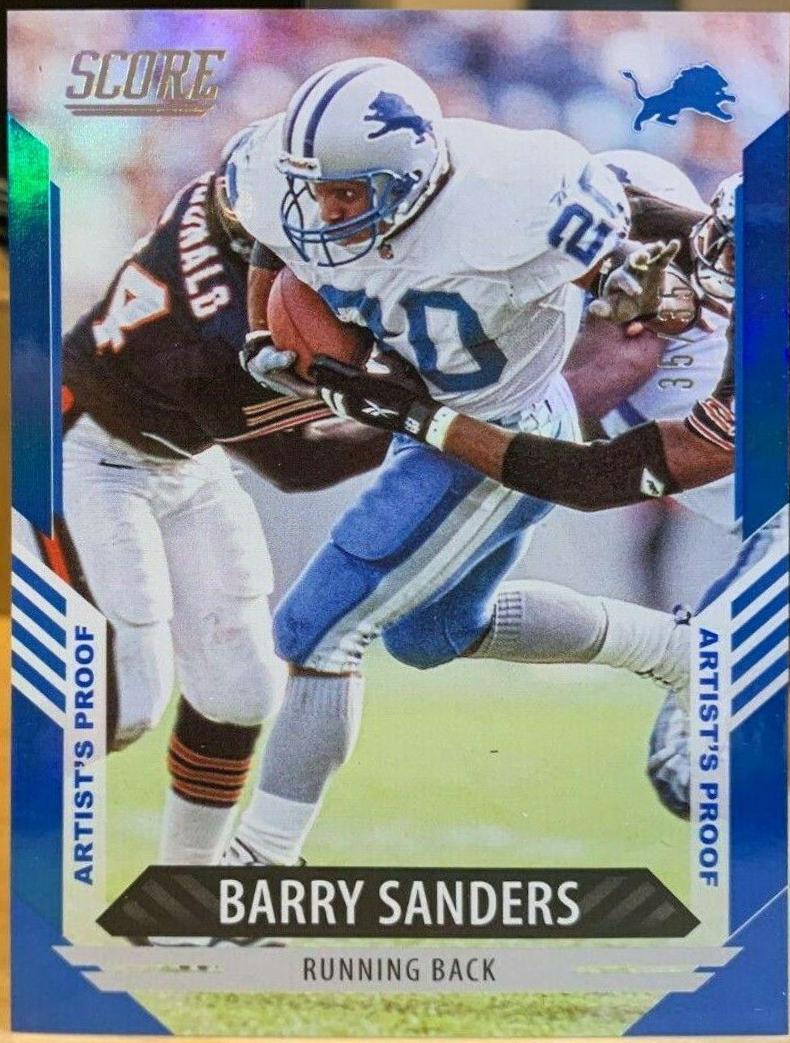 Barry Sanders [Artist's Proof] #131