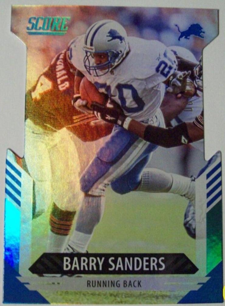 Barry Sanders [Die Cut] #131