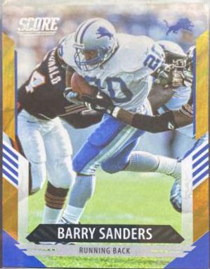 Barry Sanders [Dots Gold] #131