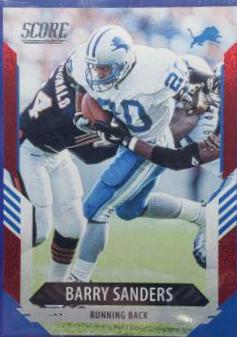 Barry Sanders [Dots Red] #131