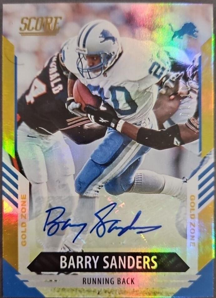 Barry Sanders [Signature Gold Zone] #131