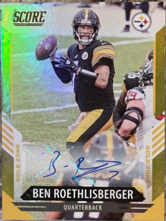 Ben Roethlisberger [Signature Gold Zone] #112