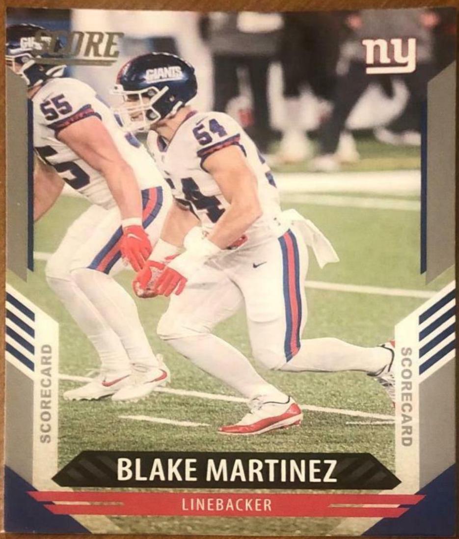Blake Martinez [Scorecard] #64