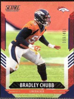 Bradley Chubb [Dots Red] #222