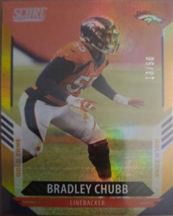 Bradley Chubb [Gold Zone] #222