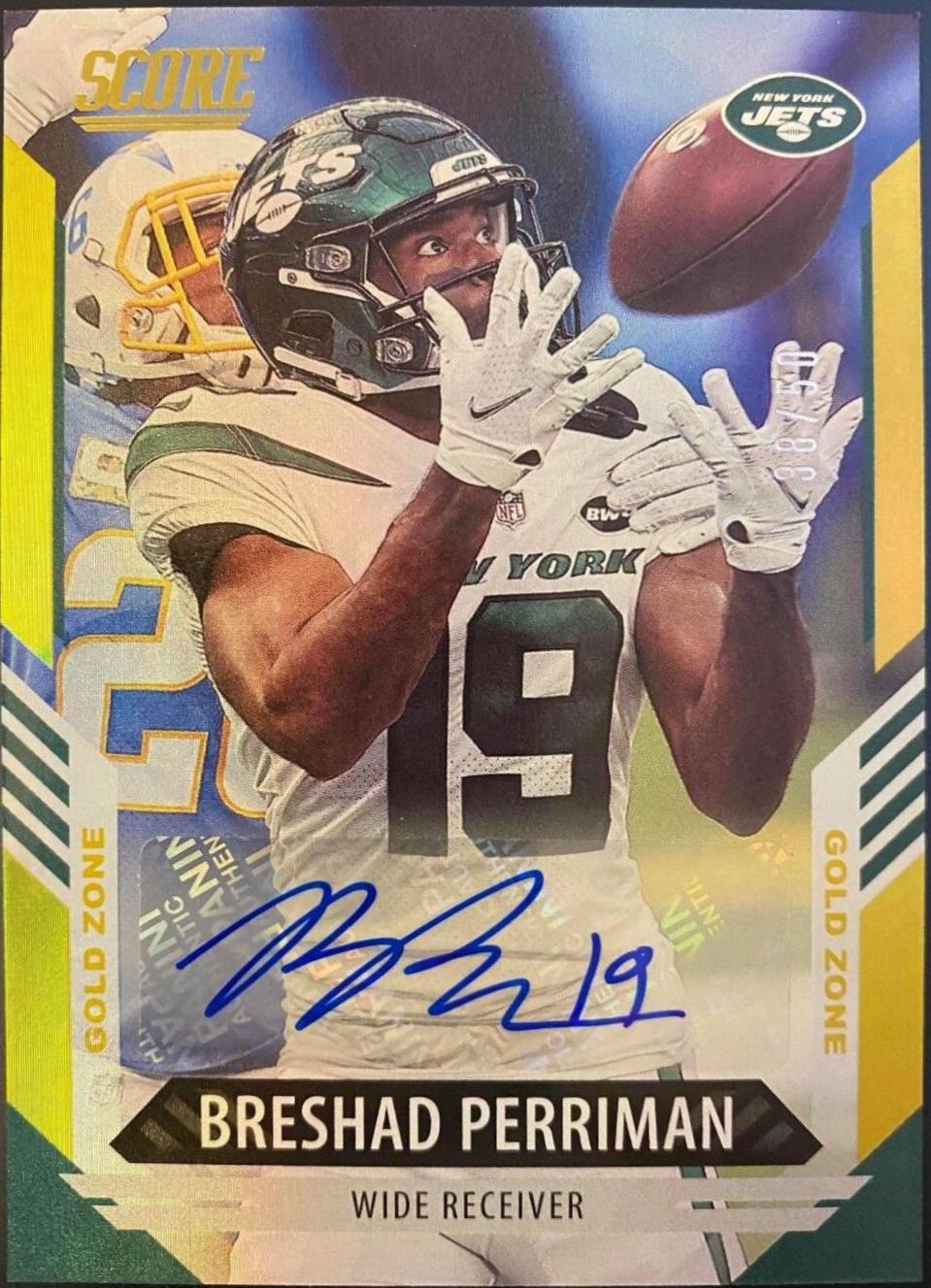 Breshad Perriman [Signature Gold Zone] #290