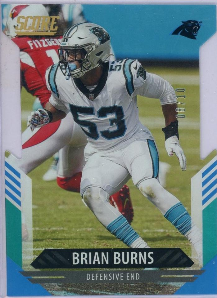 Brian Burns [Die Cut] #204