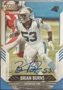 Brian Burns [Signature] #204
