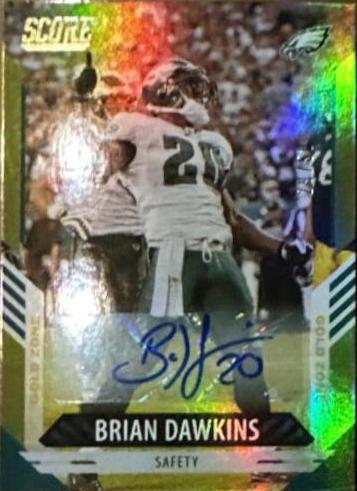 Brian Dawkins [Signature Gold Zone] #70