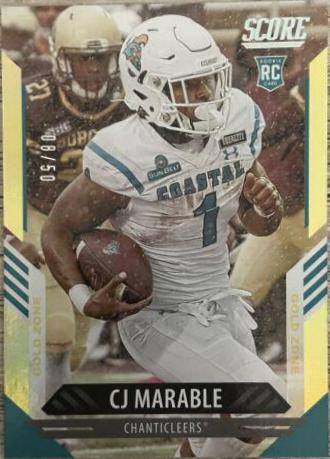CJ Marable [Gold Zone] #398