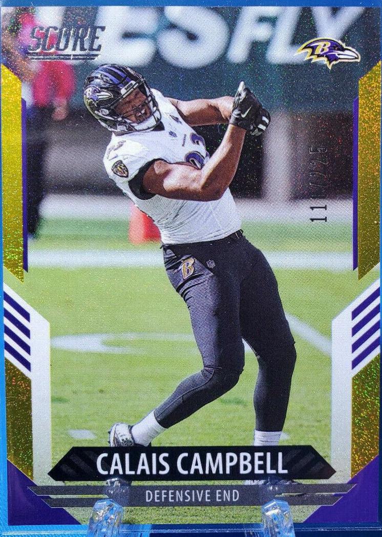 Calais Campbell [Dots Gold] #92