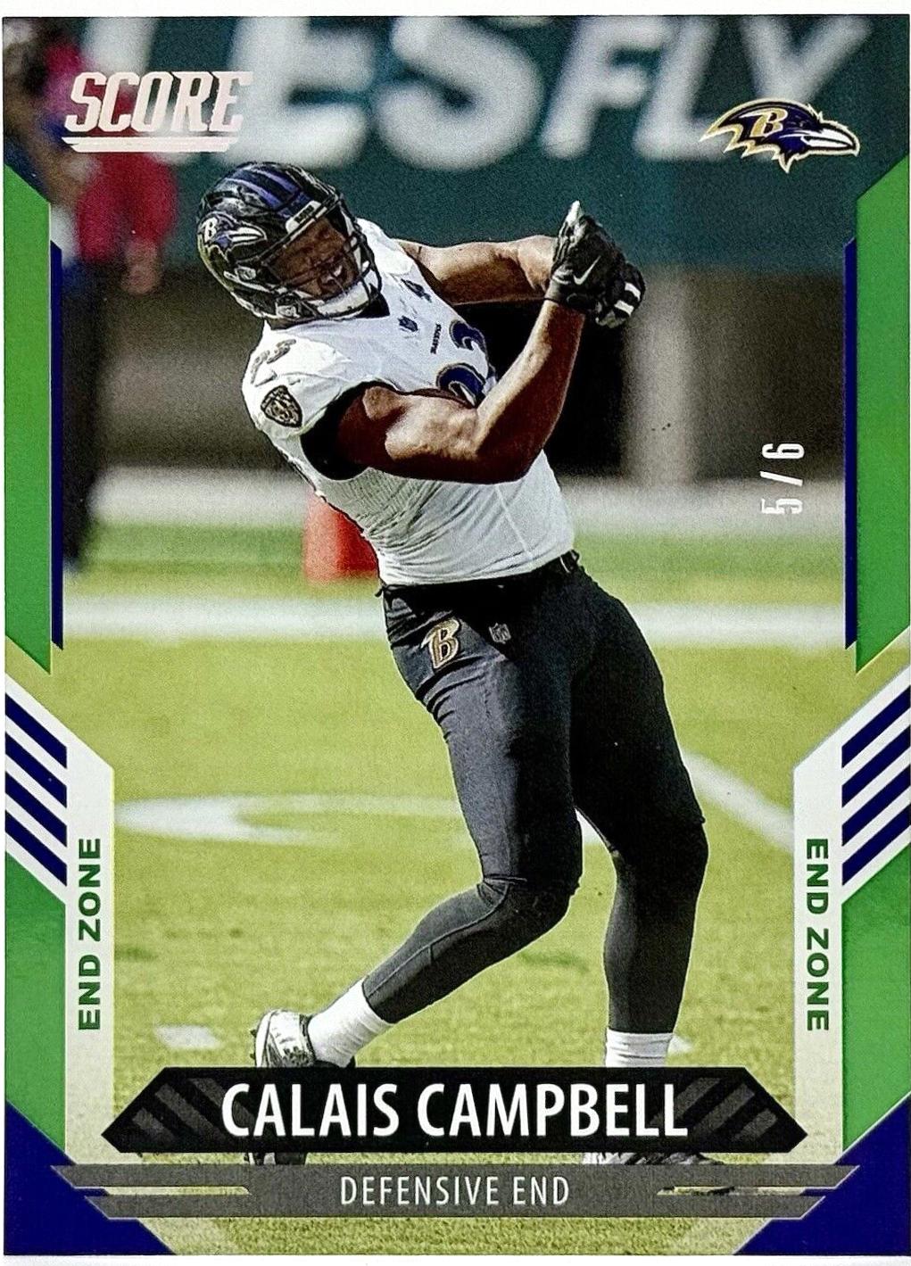 Calais Campbell [End Zone] #92