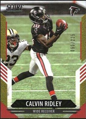 Calvin Ridley [Dots Gold] #191