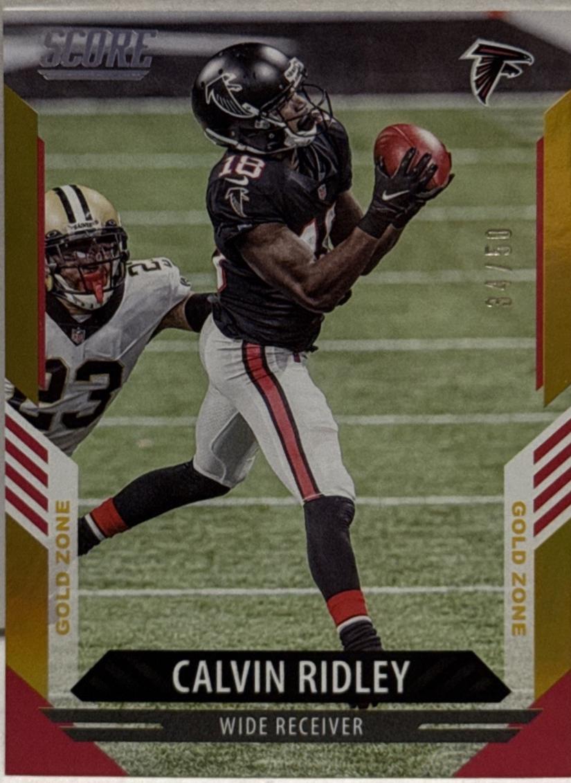 Calvin Ridley [Gold Zone] #191