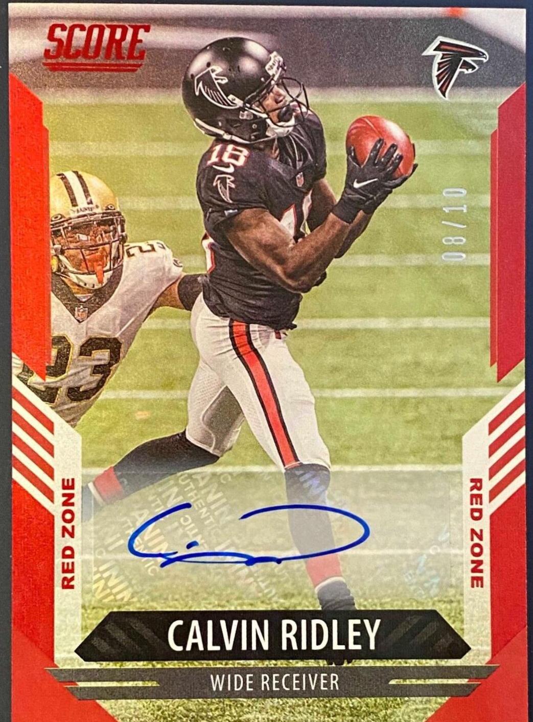 Calvin Ridley [Signature Red Zone] #191