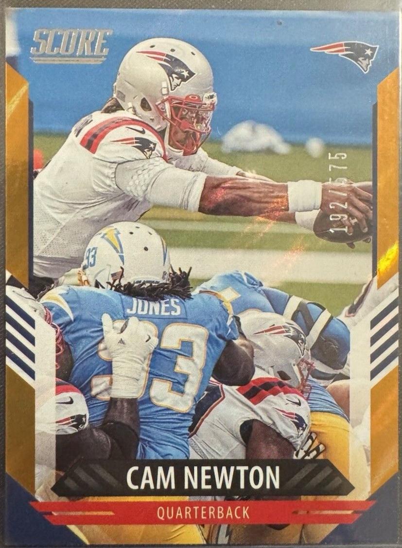 Cam Newton [Gold] #36