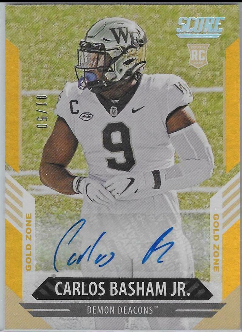 Carlos Basham Jr. [Gold Zone] #347