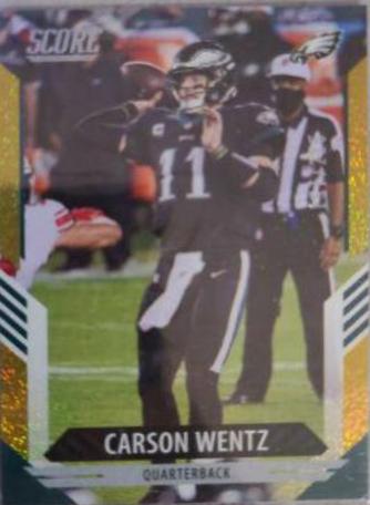 Carson Wentz [Dots Gold] #69