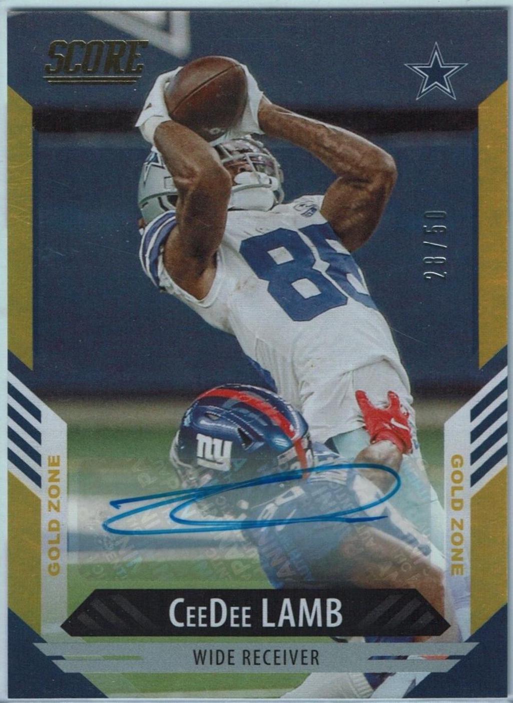 CeeDee Lamb [Signature Gold Zone] #57