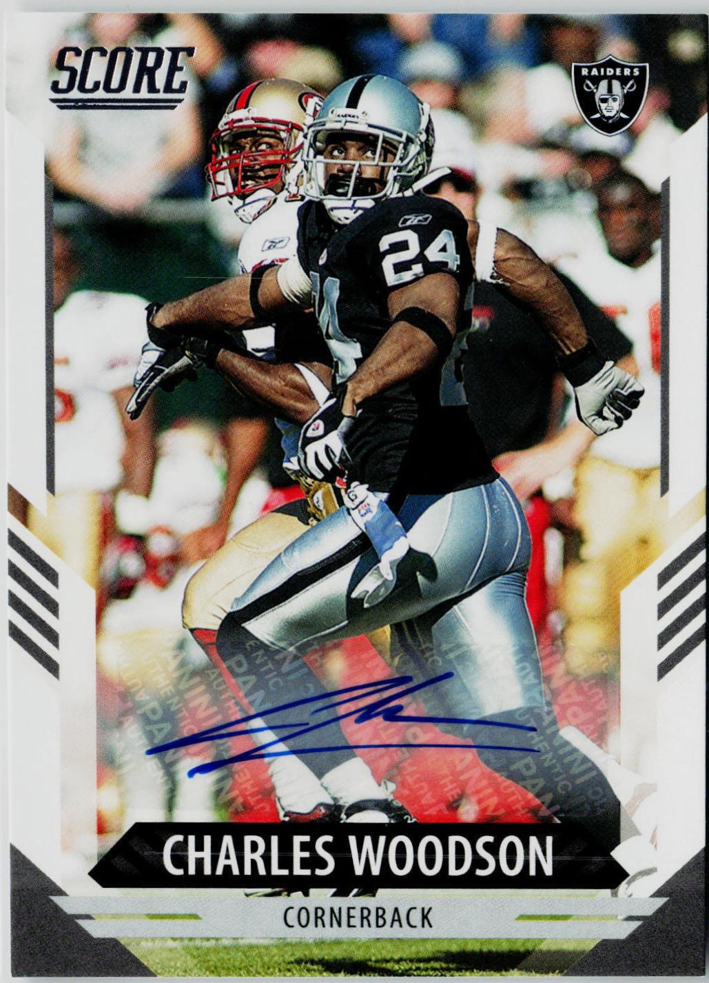 Charles Woodson [Signature] #300