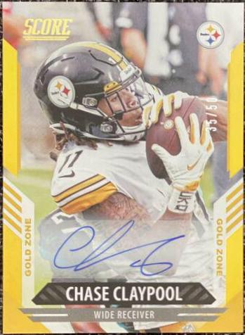 Chase Claypool [Gold Zone] #115