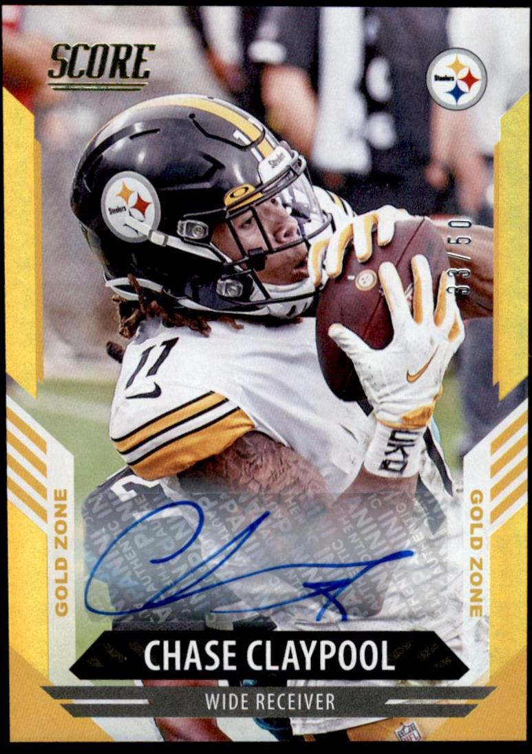 Chase Claypool [Signature Gold Zone] #115