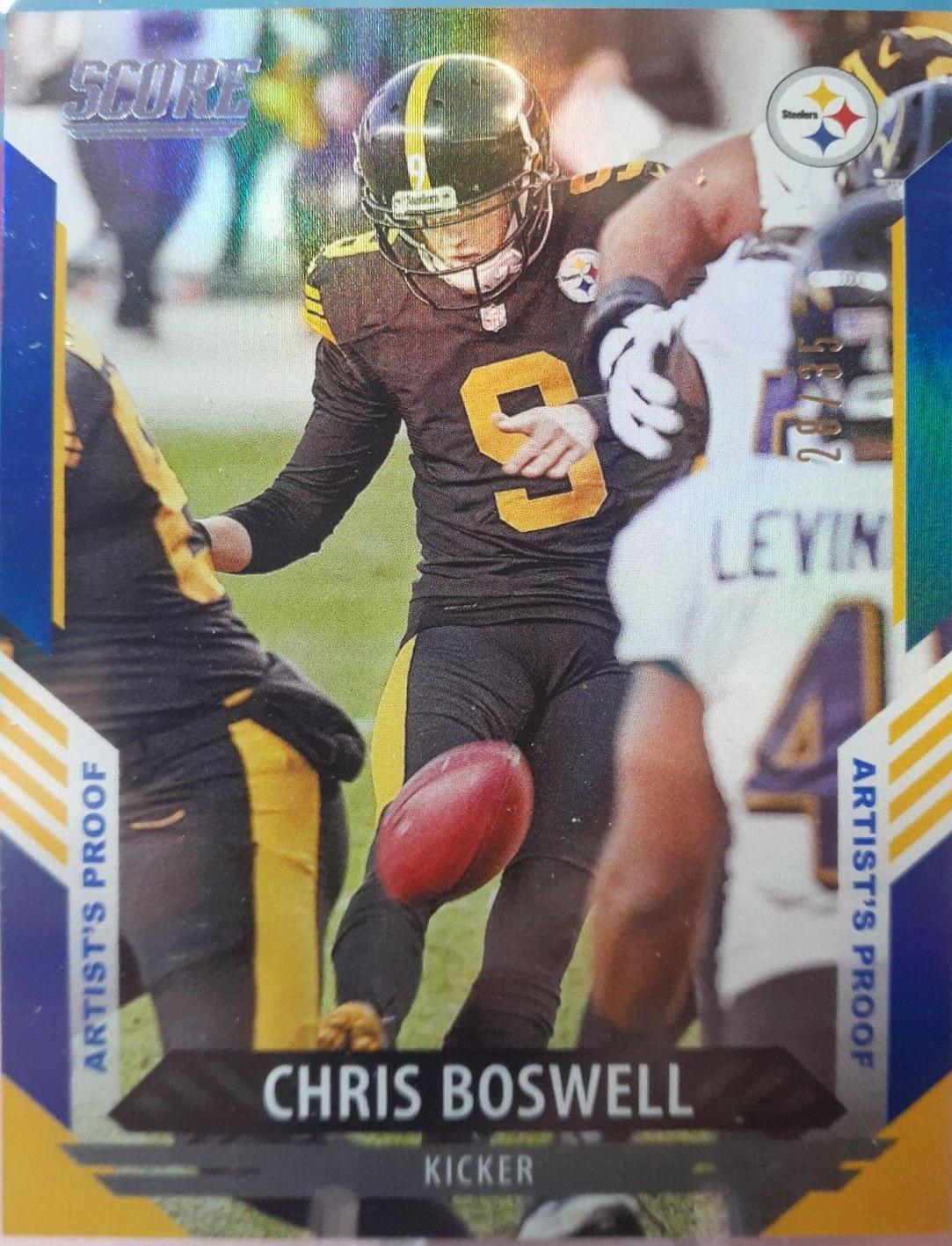 Chris Boswell [Artist's Proof] #119