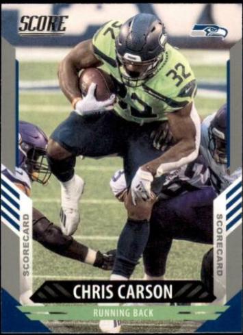 Chris Carson [Scorecard] #269