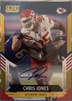Chris Jones [Signature Gold Zone] #8