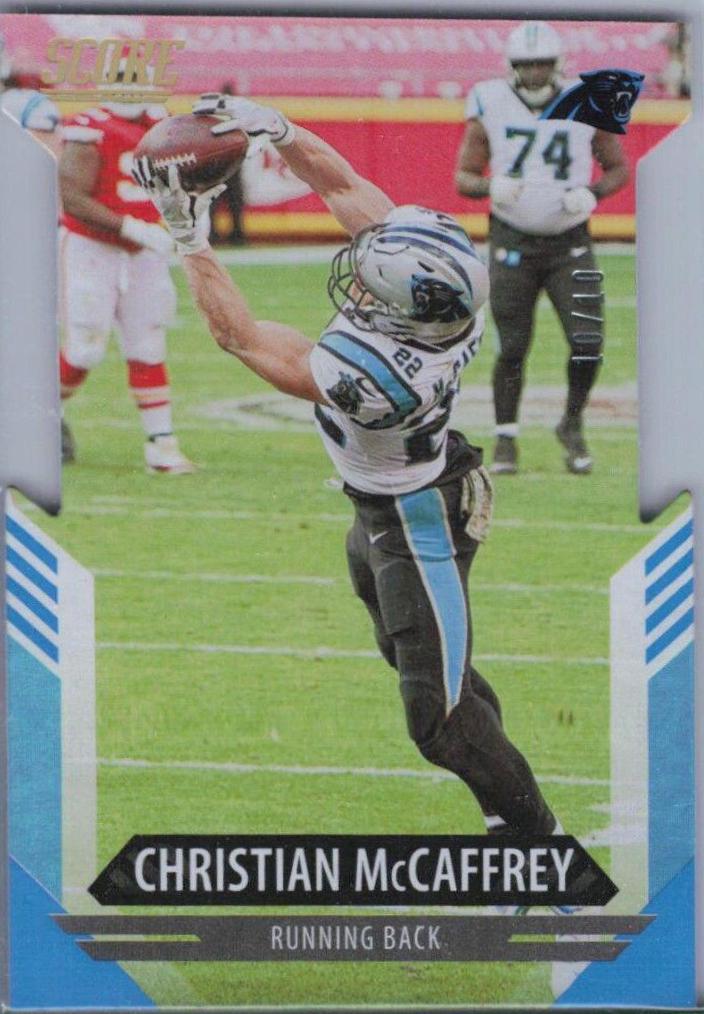 Christian McCaffrey [Die Cut] #200