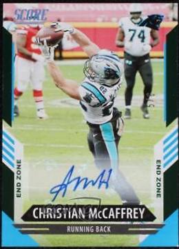 Christian McCaffrey [Signature End Zone] #200