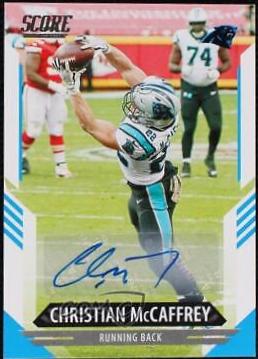 Christian McCaffrey [Signature] #200