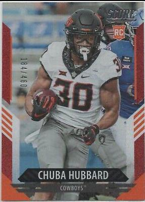 Chuba Hubbard [Dots Red] #311