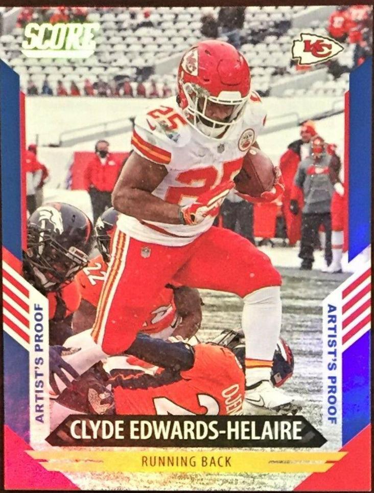 Clyde Edwards Helaire [Artist's Proof] #3